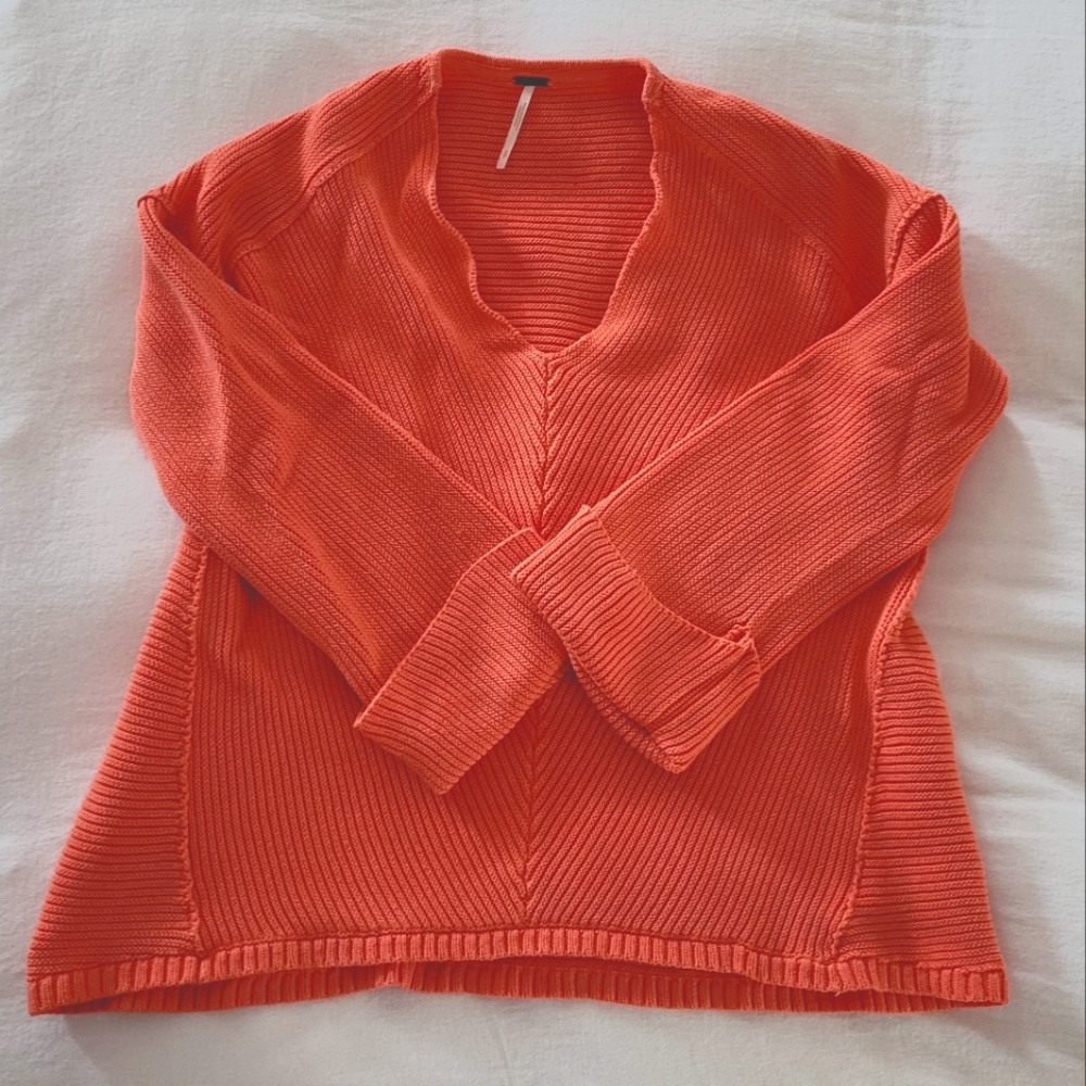 Free People V-neck sweater